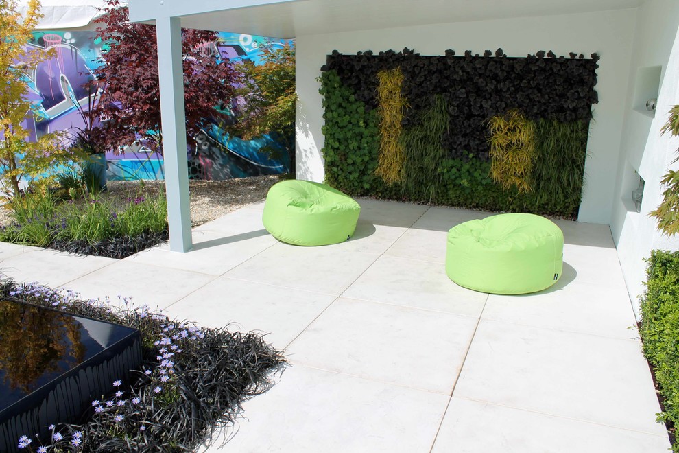 Photo of a contemporary landscaping in Dublin.