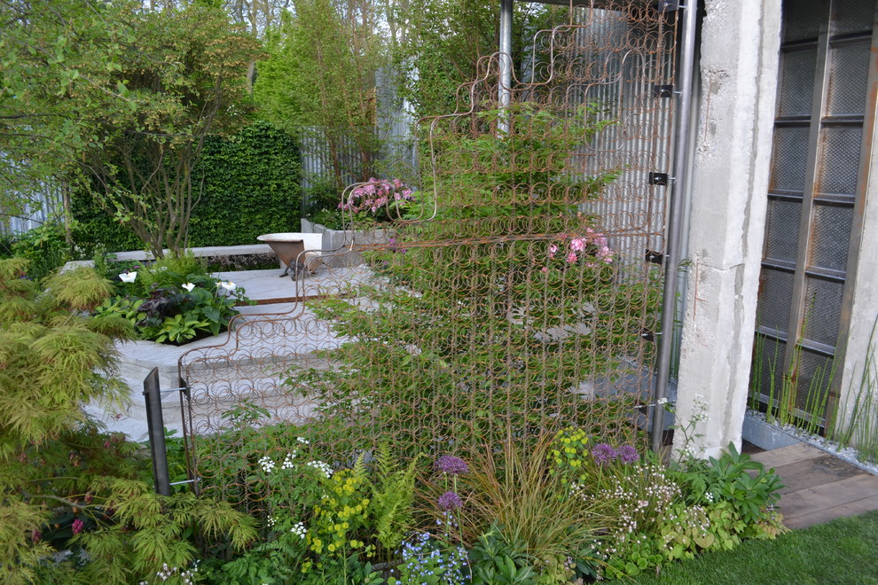 This is an example of an industrial landscaping in London.