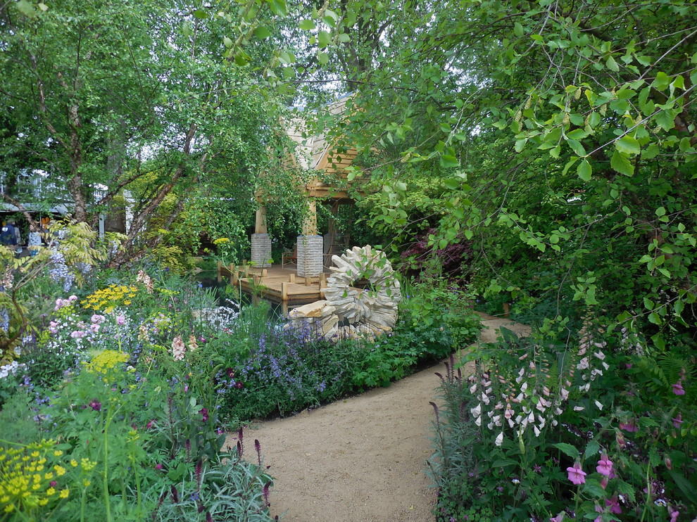 Inspiration for a rural garden in London.