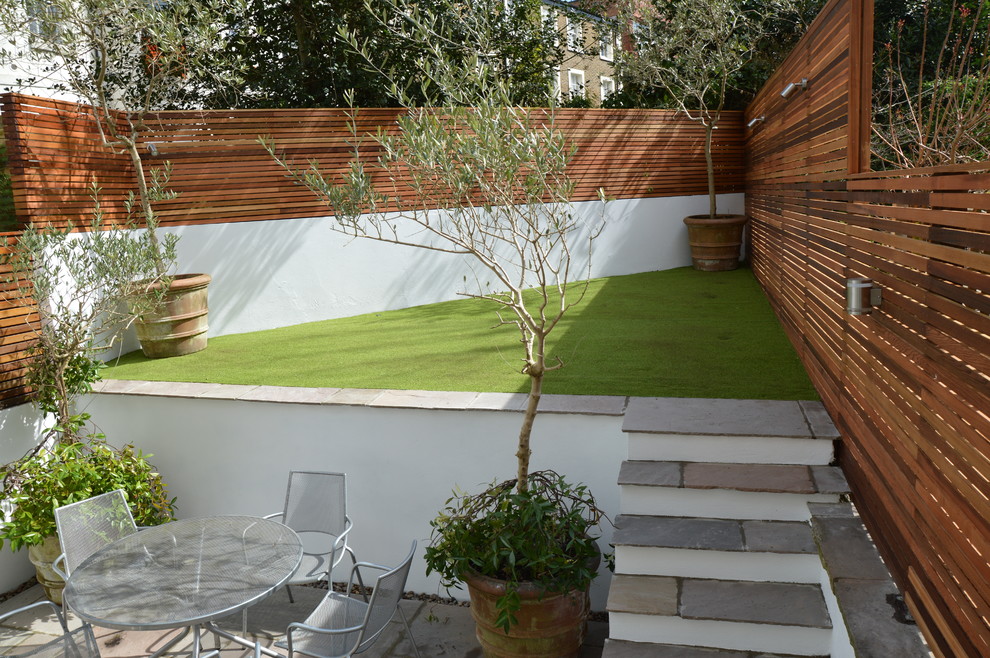 Contemporary Low maintenance garden, Primrose Hill London NW1 ...