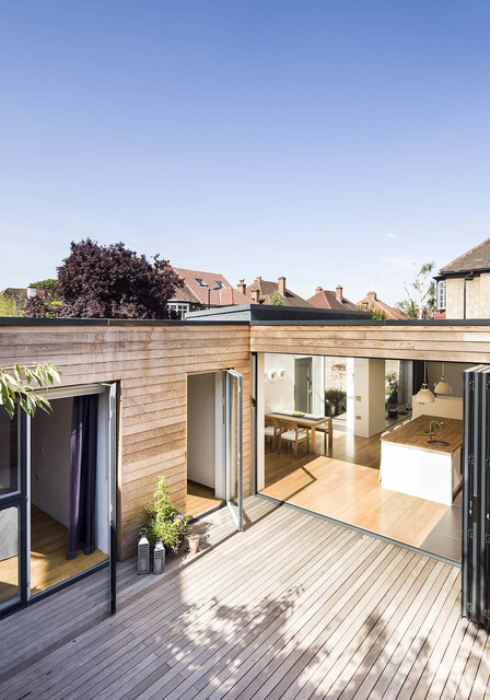 Courtyard House East Dulwich Contemporary Exterior London By Designcubed Houzz Au