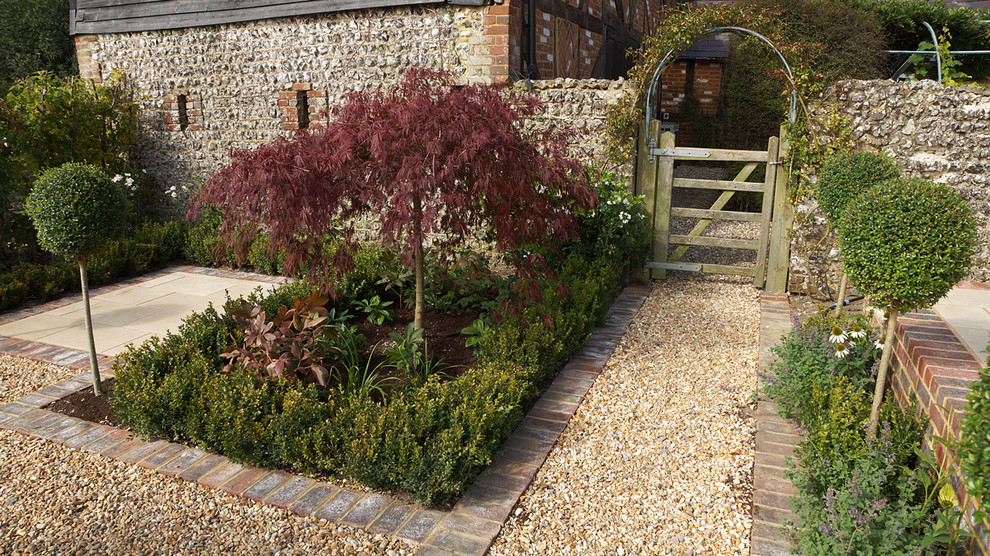 English Country Garden Traditional Landscape Sussex by Jack