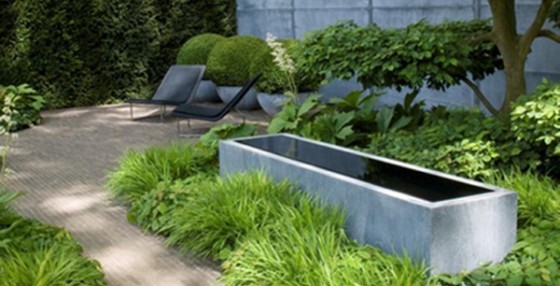 Inspiration for a modern landscaping in Kent.