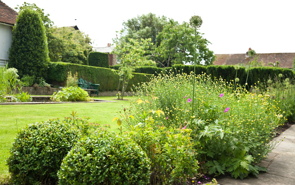 This is an example of a classic garden in Kent.