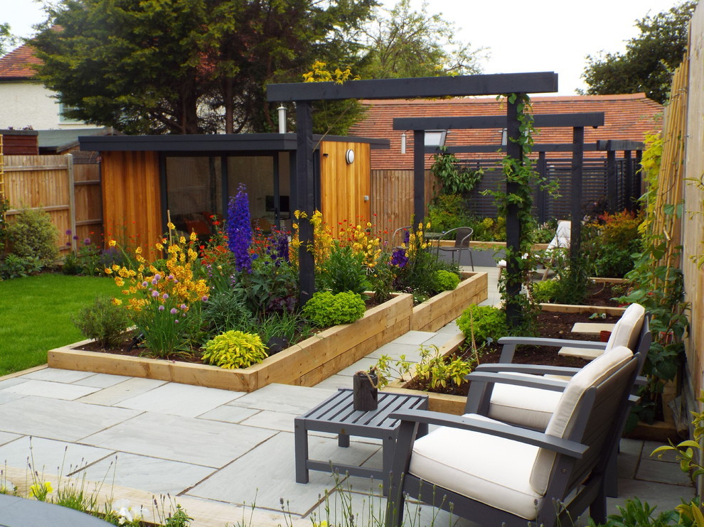 Garden Room in Whitstable - Contemporary - Landscape - Kent - by eDEN