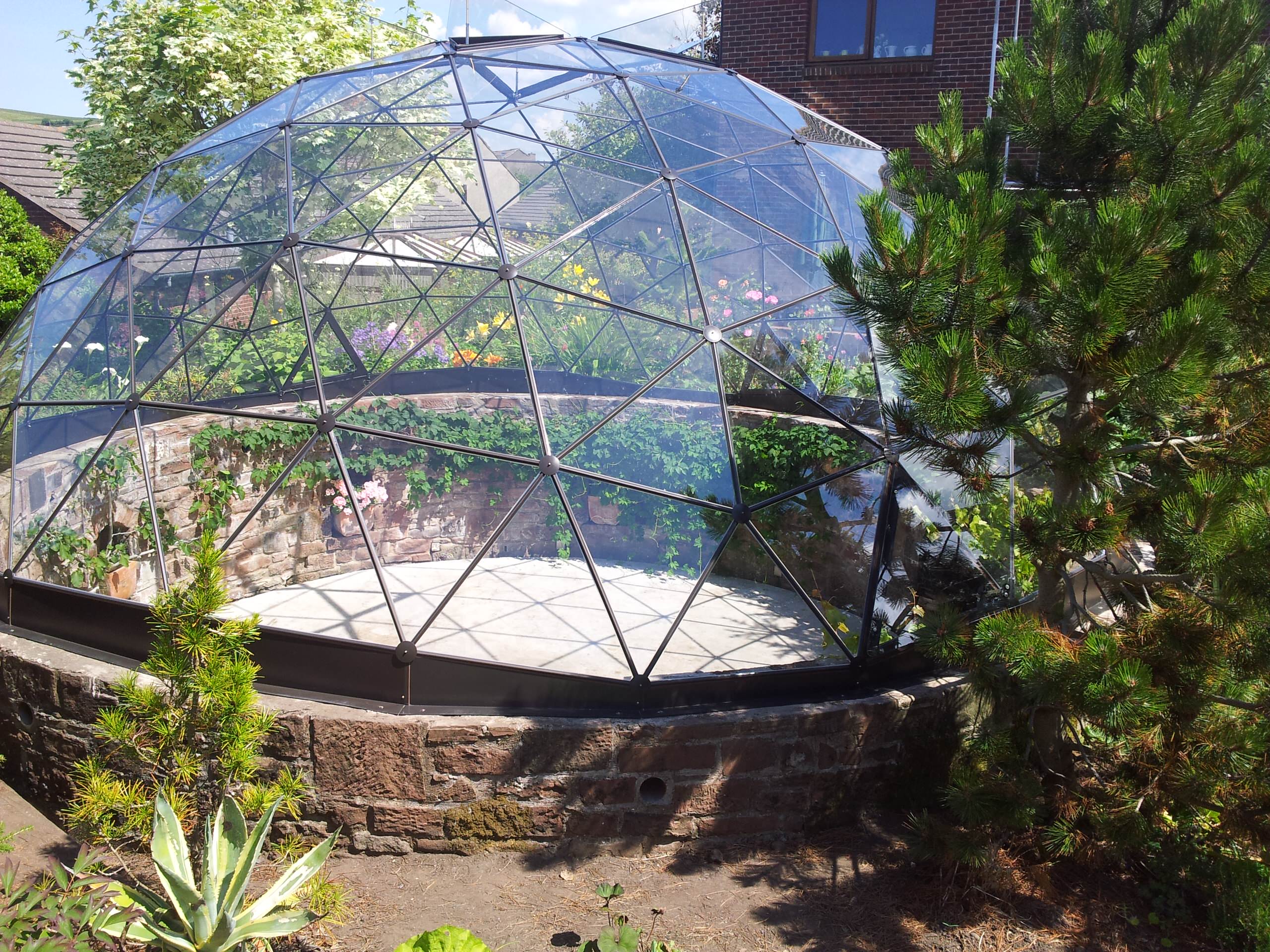 geodesic dome skylights