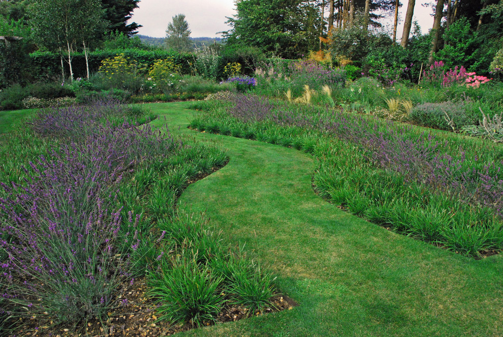 Inspiration for a rural garden in London.