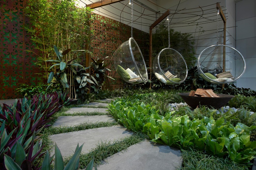 Inspiration pour un jardin design.