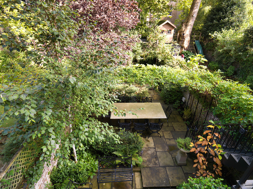 Klassischer Garten in London