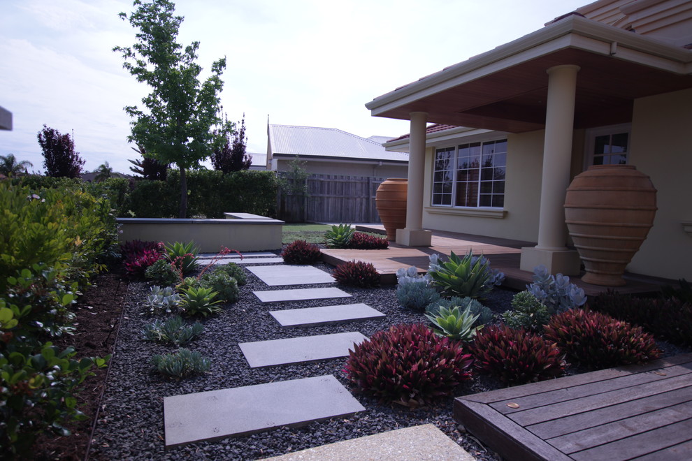 This is an example of a contemporary landscaping in Perth.