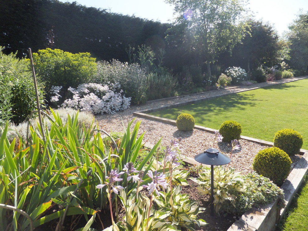 This is an example of a contemporary landscaping in Cheshire.
