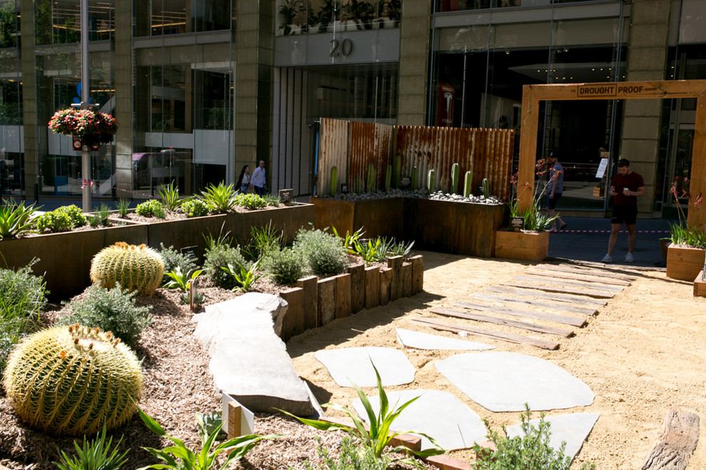 This is an example of a rustic garden in Sydney.