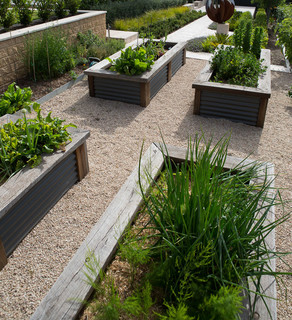 Amenagement De Jardin Potager Moderne Photos Et Idees Deco D Amenagements De Jardin Potager Juin 21 Houzz Fr