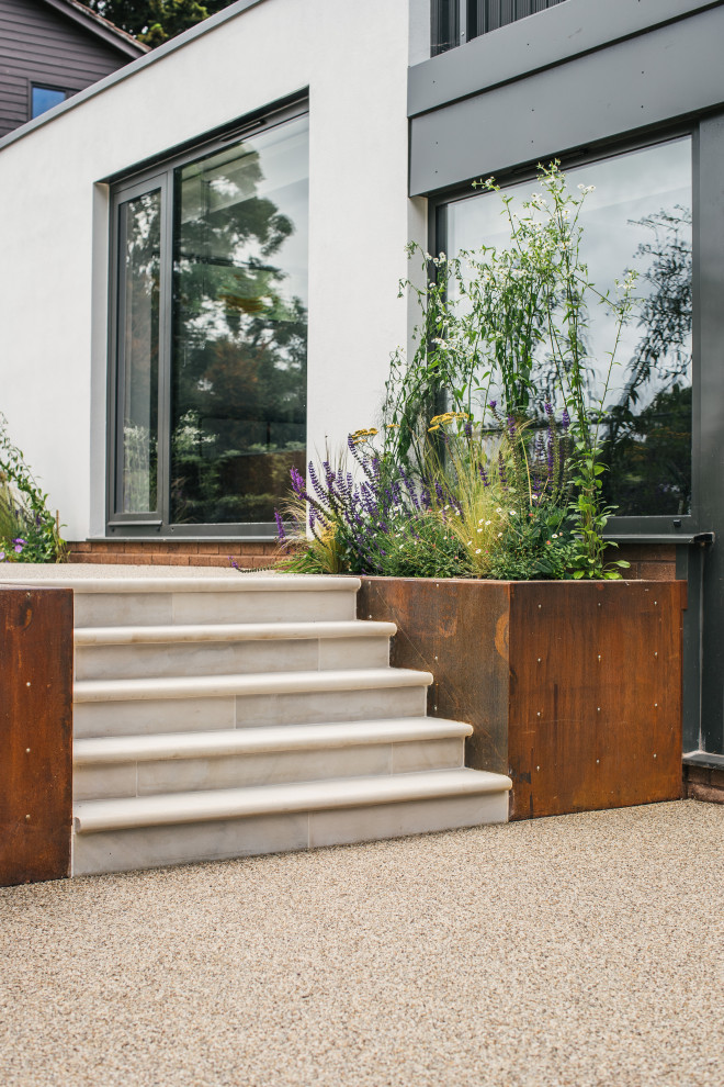 Modern meets traditional in Long Ashton Scandinavian Landscape