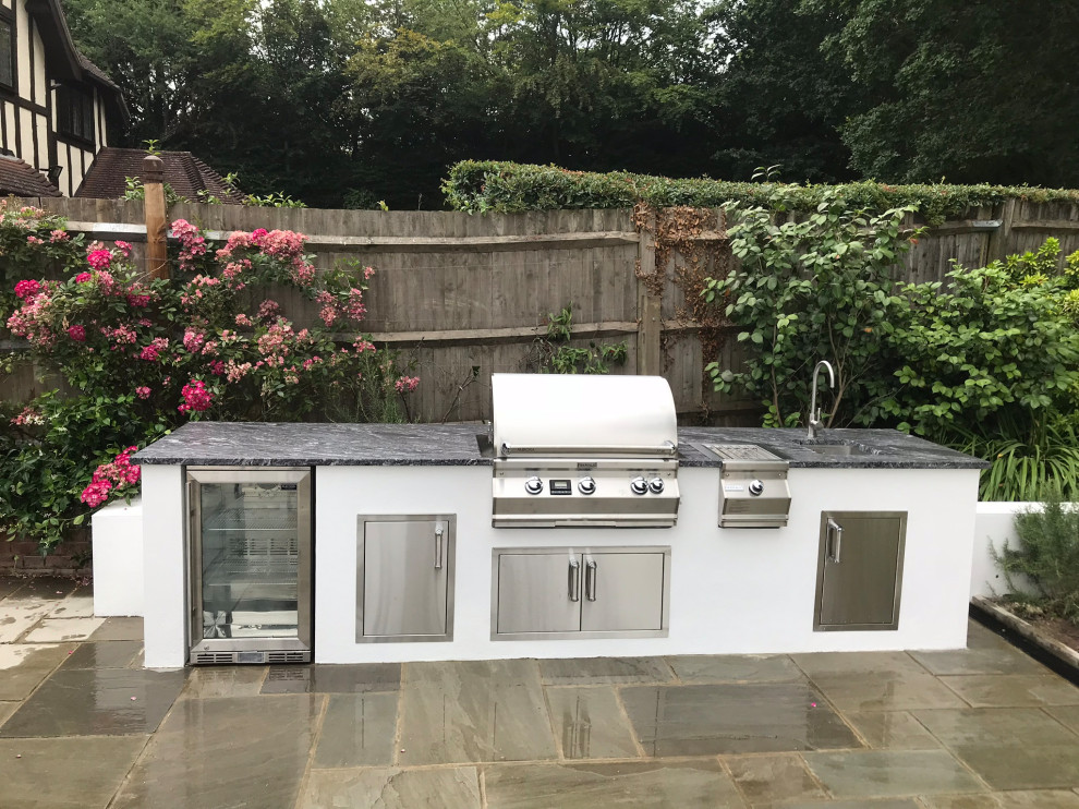 outdoor bbq area designs