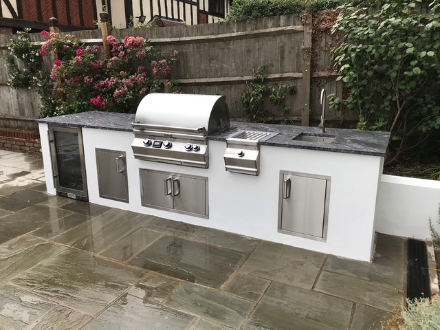 Outdoor Kitchens and BBQ Areas - Modern - Garden - Kent - by Design ...