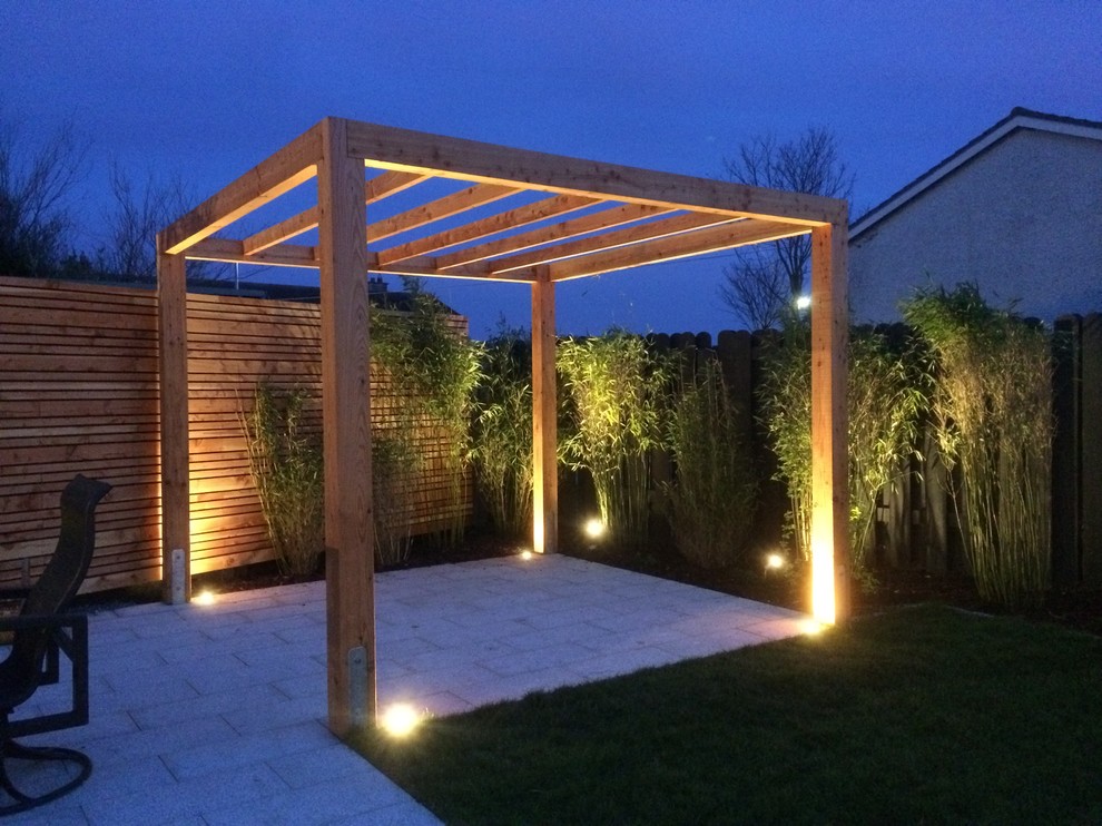 onhandig Koe blijven Pergola and garden lights - Contemporary - Landscape - Dublin - by Maximize  Design | Houzz
