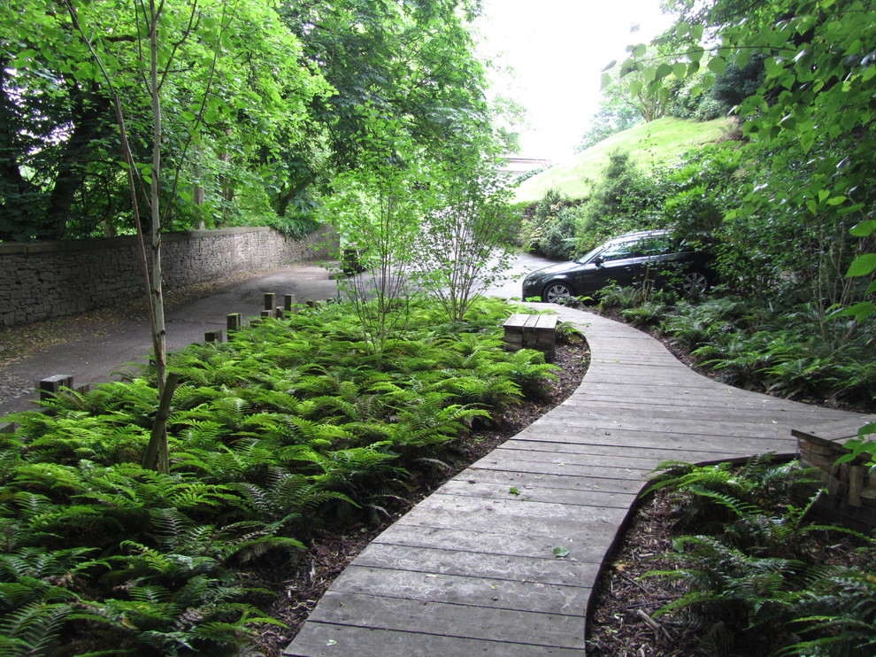 Ramsbottom garden - Contemporary - Landscape - Manchester - by Brendan ...