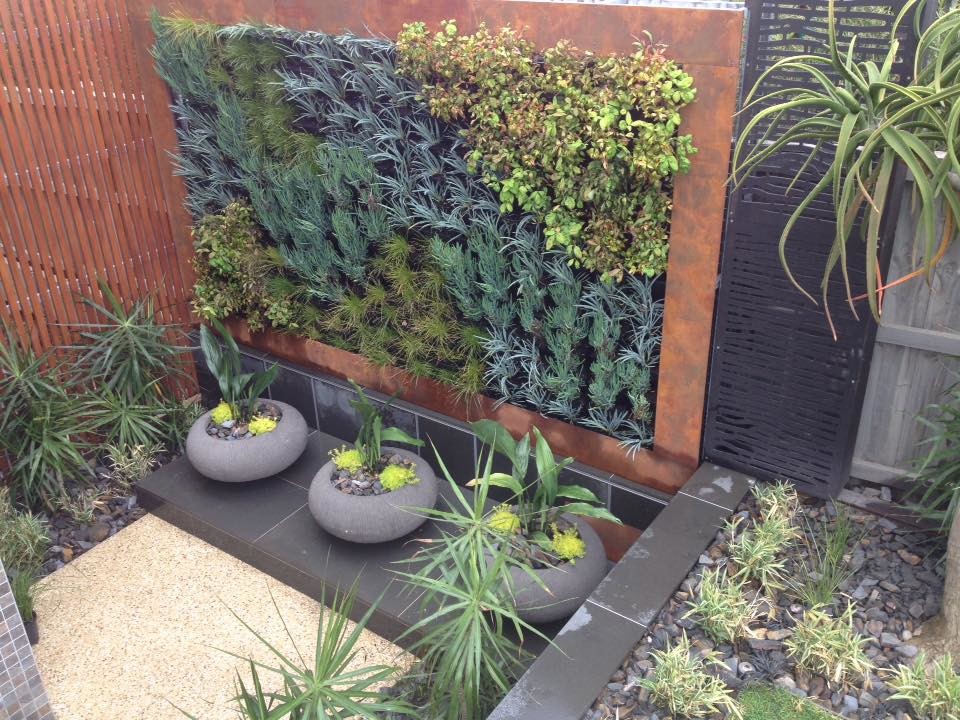 Residental Vertical gardens Contemporary Landscape Melbourne by