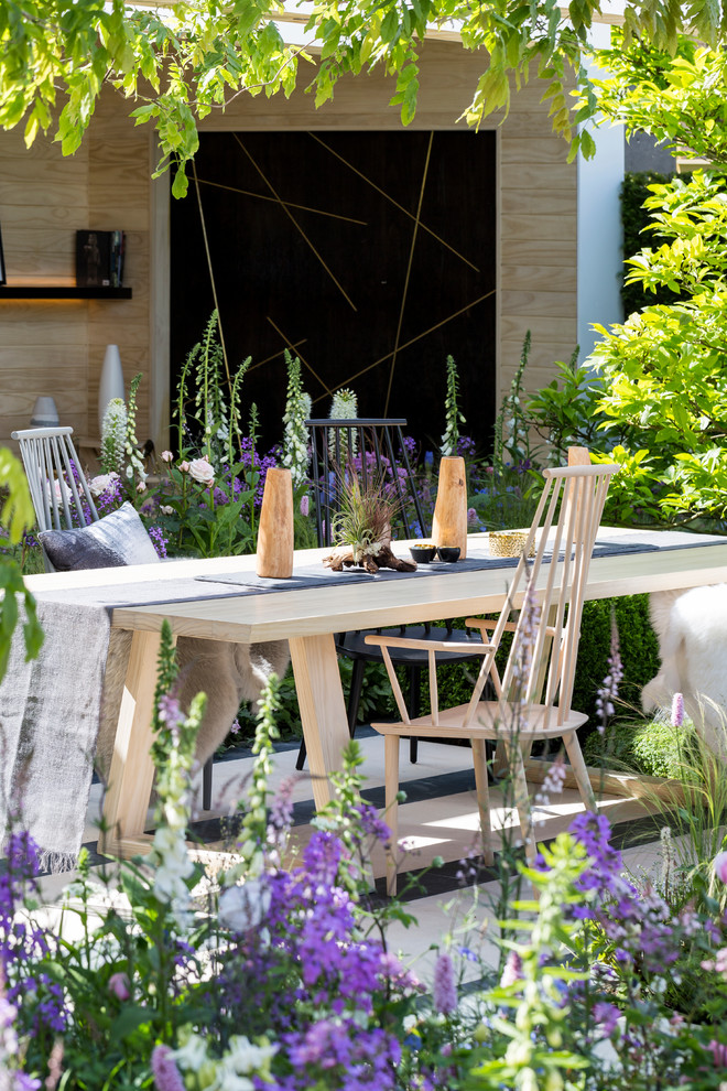 Idée de décoration pour un jardin design.