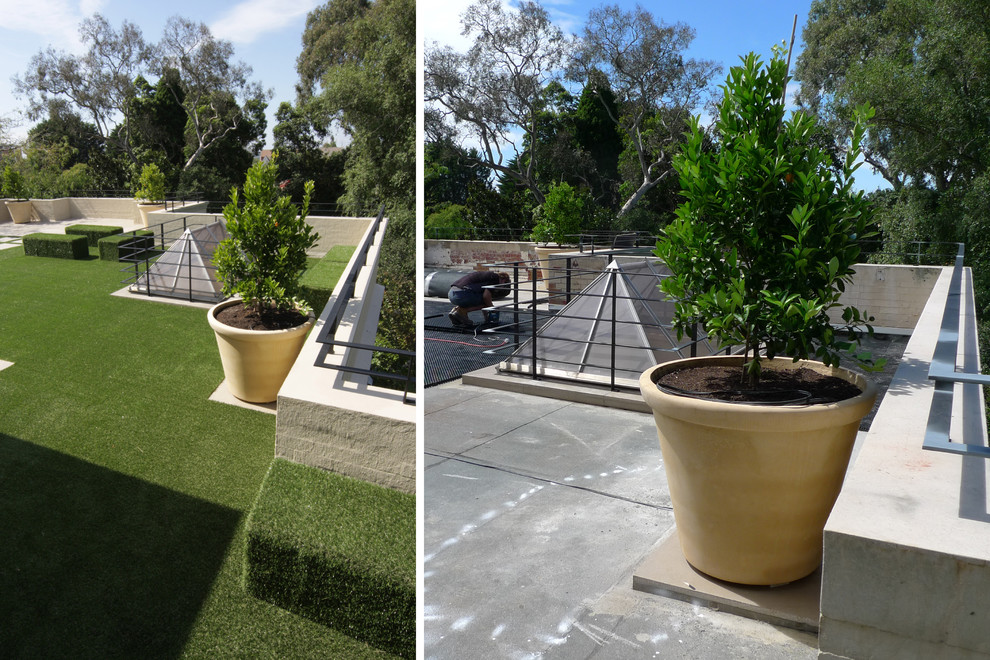 Rooftop garden Contemporary Landscape Melbourne Houzz