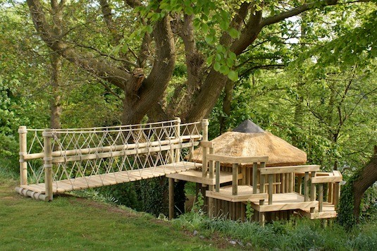 Rope Bridges for treehouses by Treehouse Life - Eclectic - Landscape -  London - by Treehouse Life Ltd.