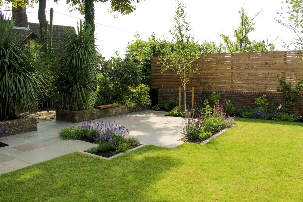 Slatted Screening Project, Sussex - Contemporary - Landscape - Sussex ...