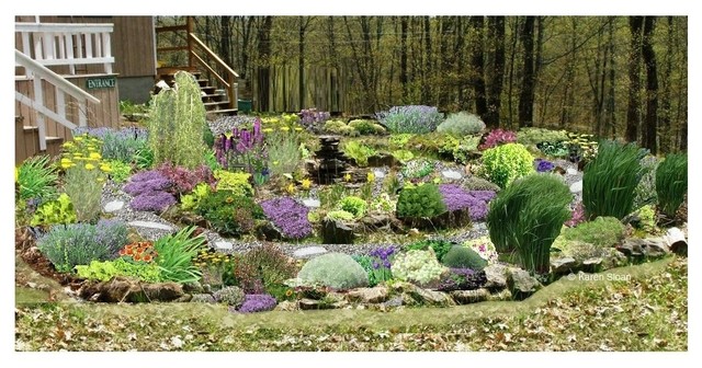 spiral garden plans