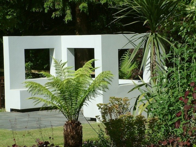 Immagine di un giardino minimal