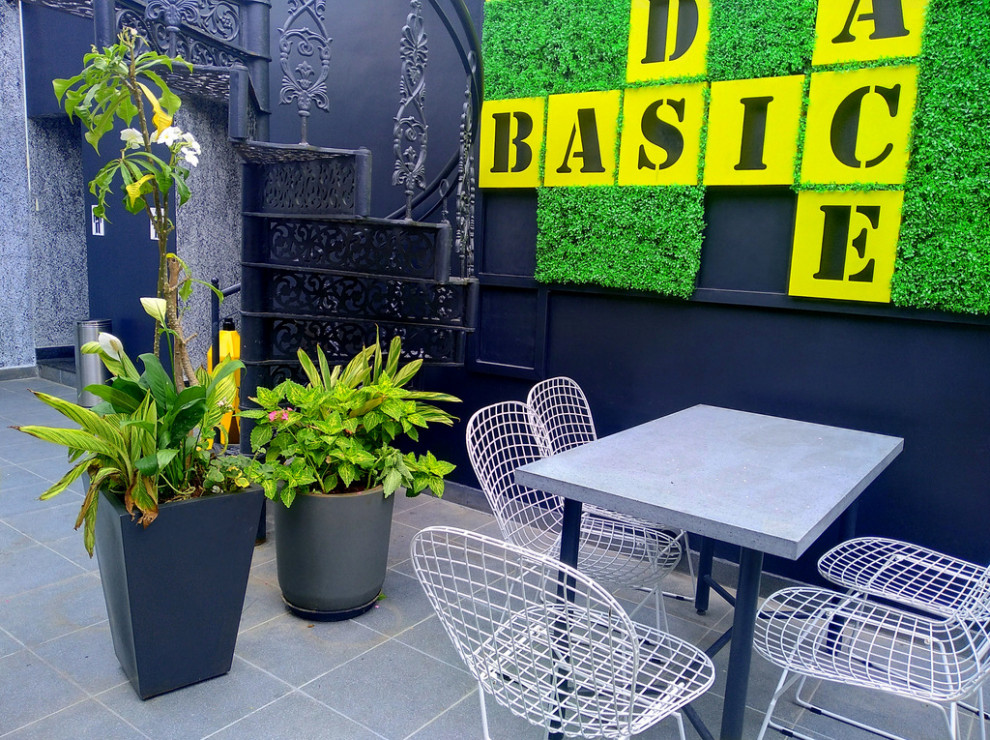 Tipsy Bull Koramangala Modern Landscape Bengaluru by Xanadu Organic Gardens Houzz