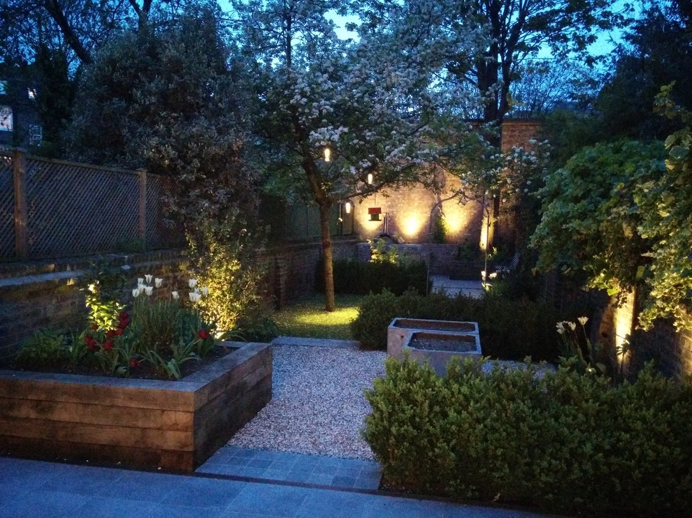 This is an example of a contemporary landscaping in London.