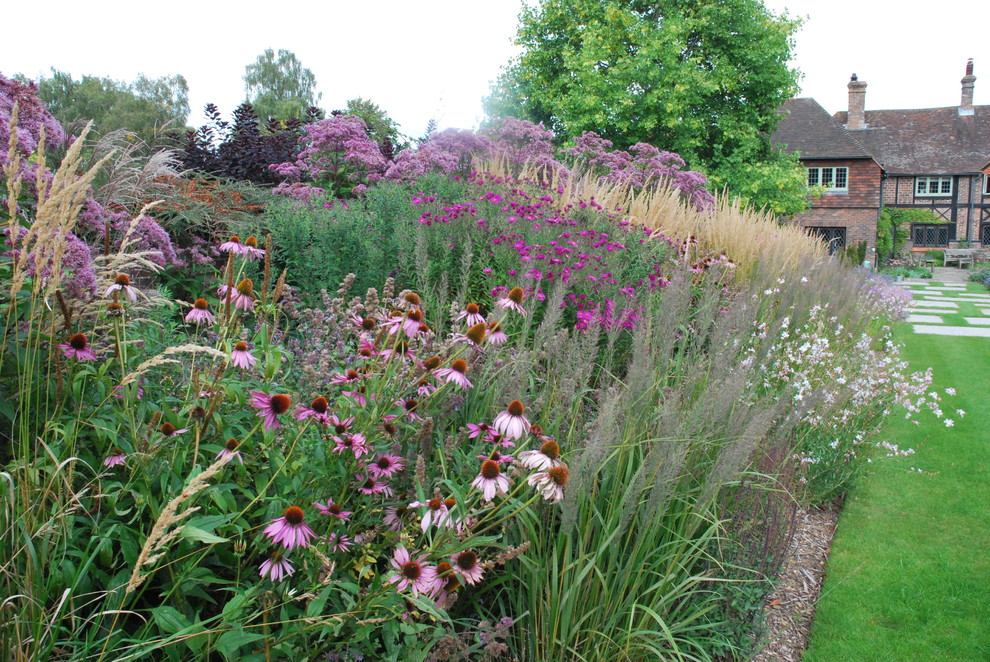 This is an example of a country garden in Sussex.
