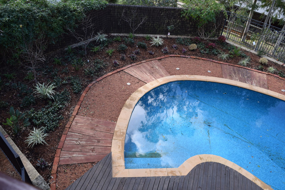 This is an example of a world-inspired garden in Perth.