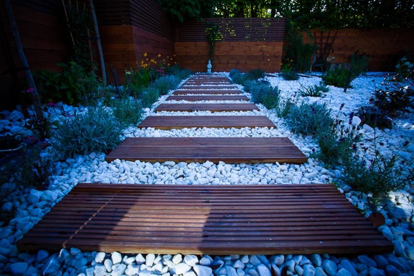 Design ideas for a modern landscaping in Buckinghamshire.