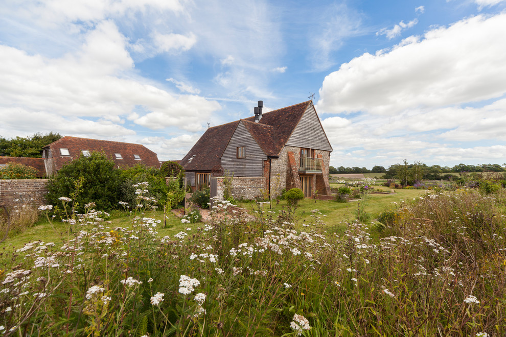 Photo of a rural garden in Sussex.