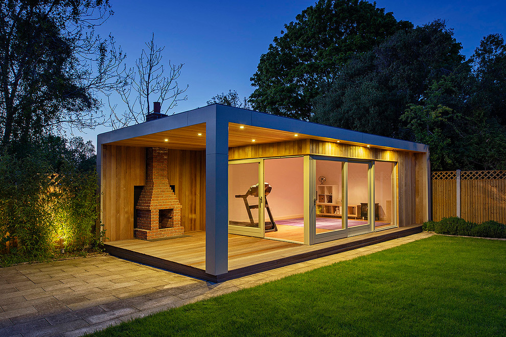 This is an example of a contemporary landscaping in Dublin.
