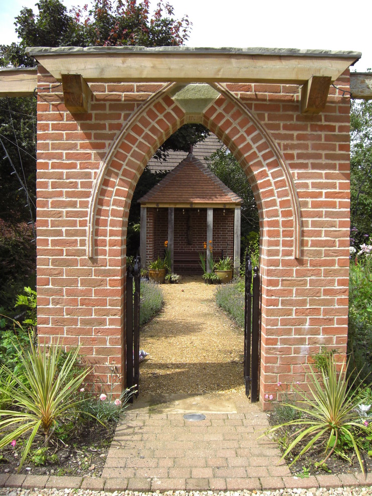 Klassischer Garten in Dorset