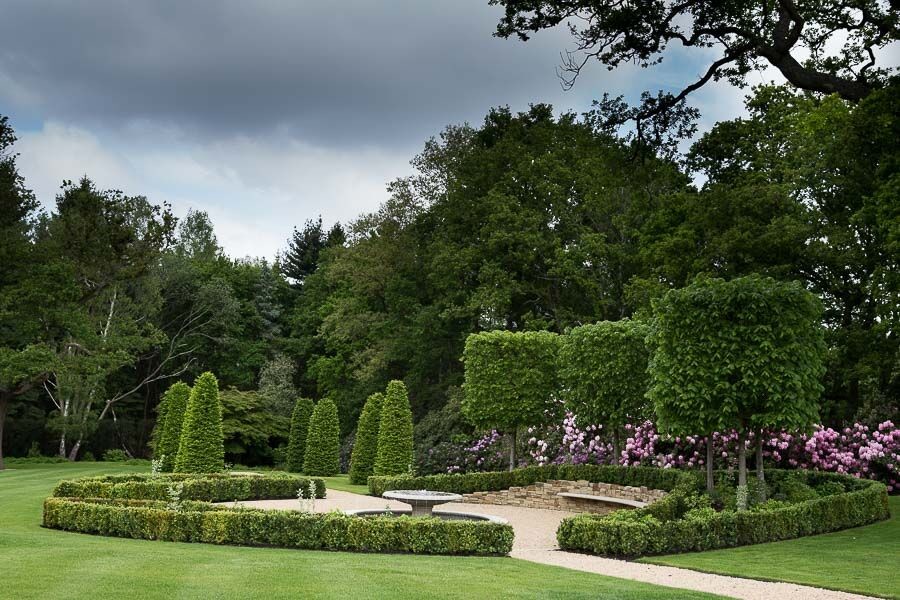 Traditional garden in Buckinghamshire.