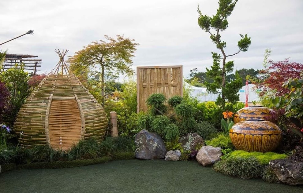 Asiatischer Garten in Auckland