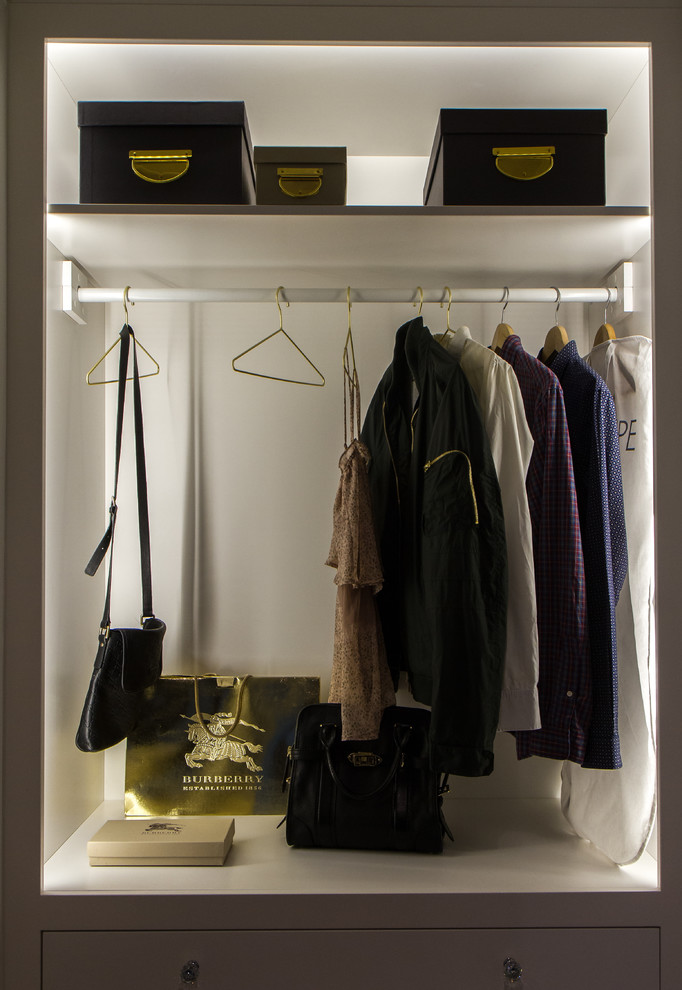 Photo of a scandi wardrobe in Gothenburg.
