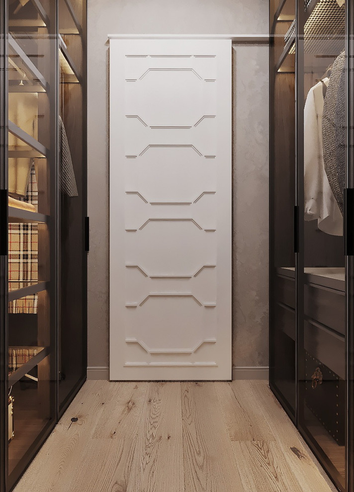 Closet - contemporary closet idea in Moscow