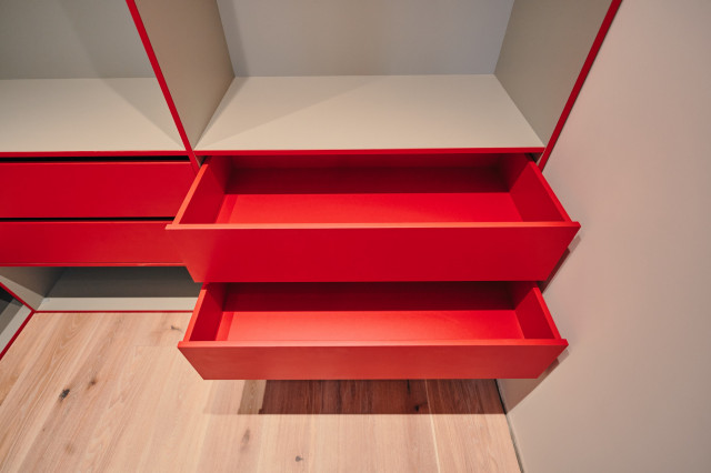 Гардеробная система ECOLINE с раздвижными дверьми raumplus ...