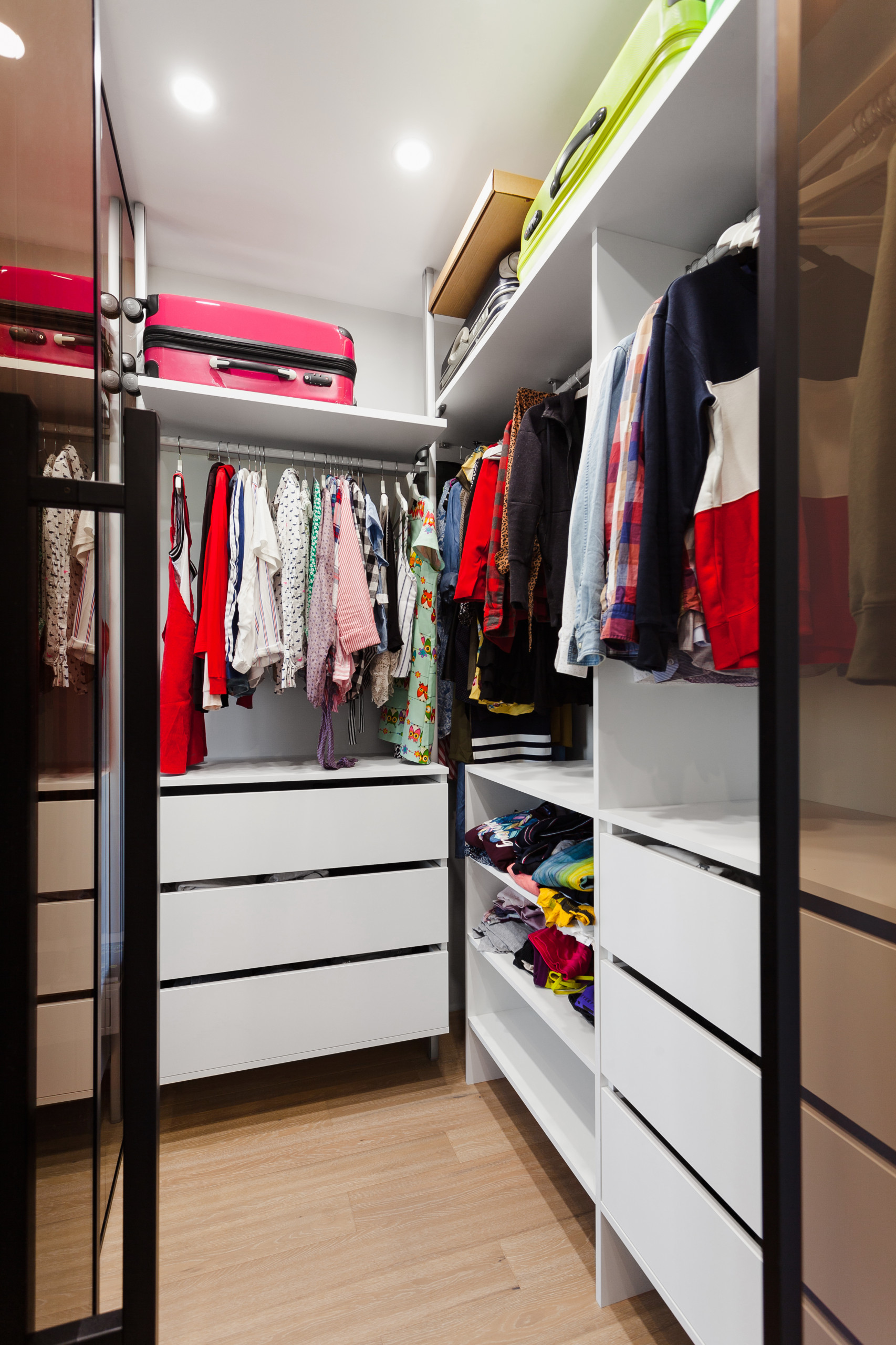 75 Most Popular 75 Beautiful Wardrobe with Glass front Cabinets