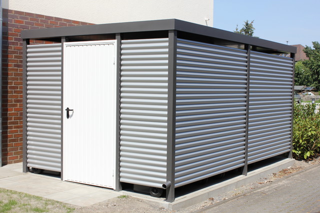 Gartenhaus aus Aluminium Modern Gartenhaus Sonstige von