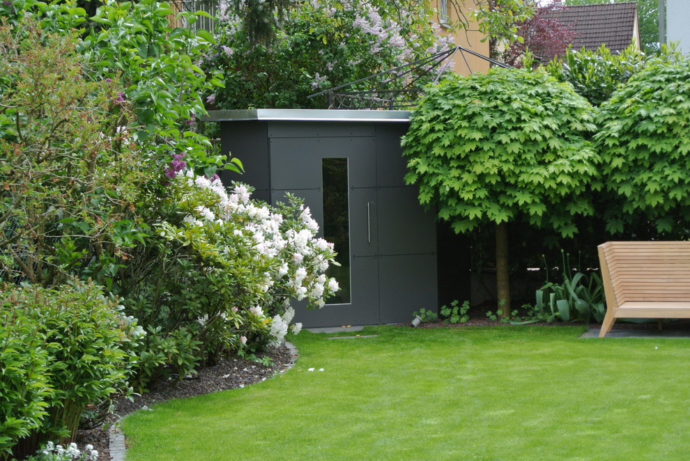 Inspiration pour un petit abri de jardin séparé design.