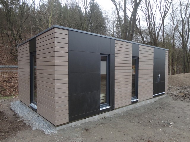 Saunahaus Gartenhaus Naturhouse Prag Contemporary Granny Flat Or Shed Other By Naturhouse Houzz Au