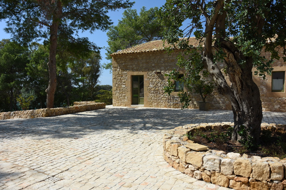 This is an example of a mediterranean landscaping in Other.