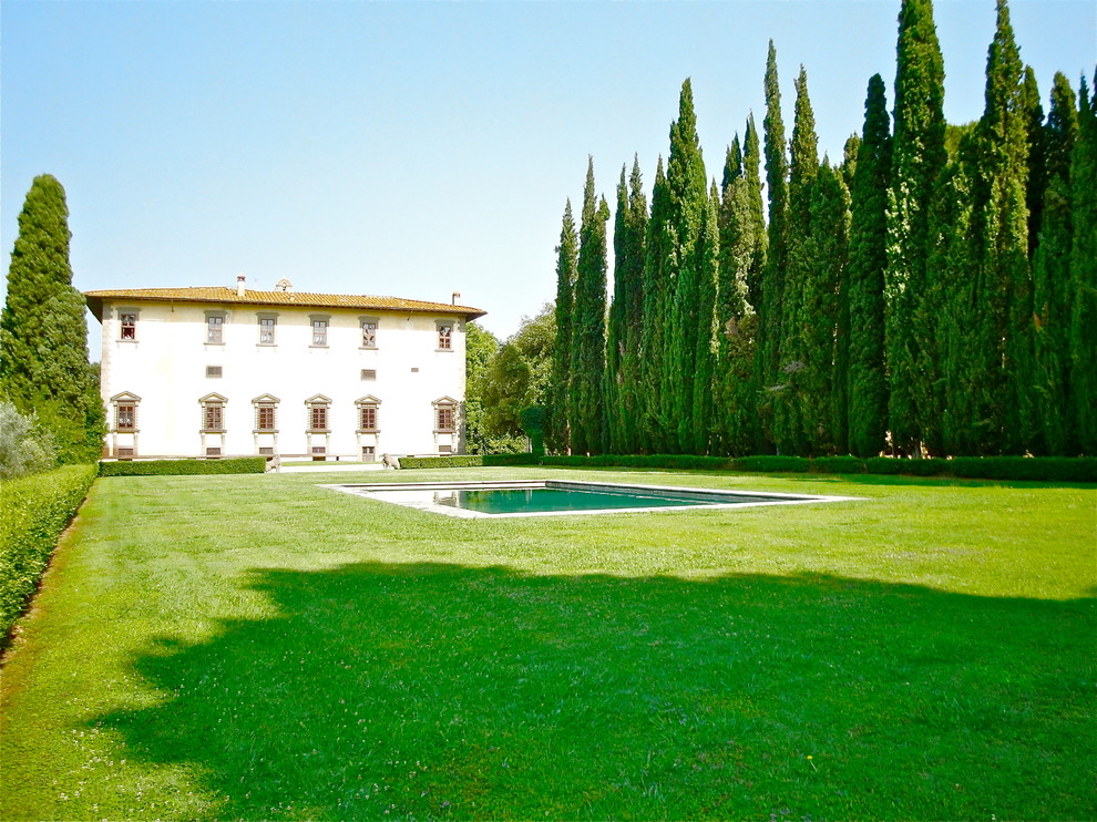 This is an example of a traditional garden in Florence.