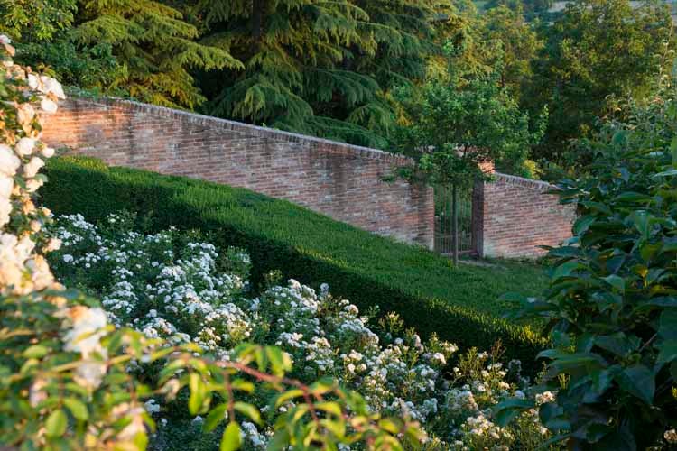 Klassischer Garten in Turin