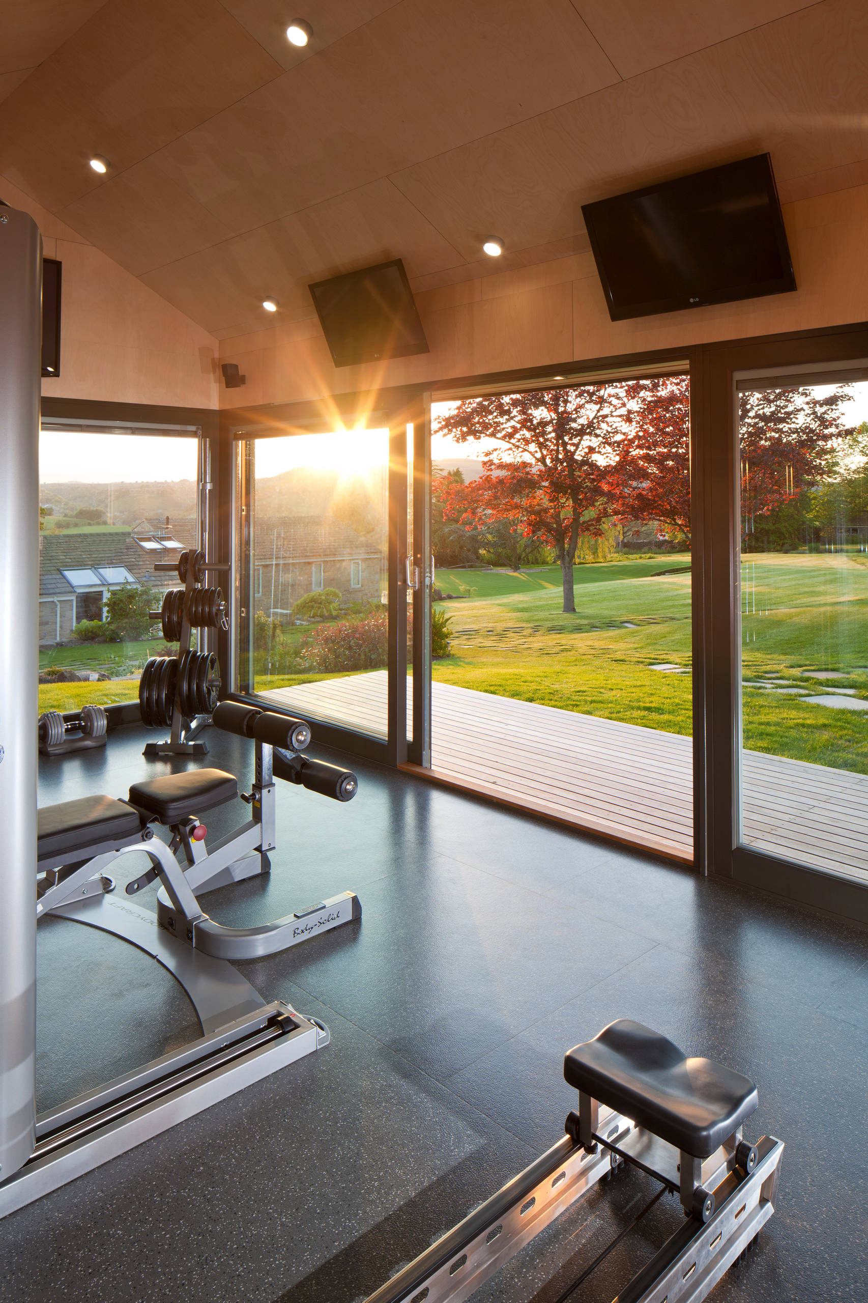 75 Ceramic Tile Home Gym Ideas You ll Love November 2024 Houzz